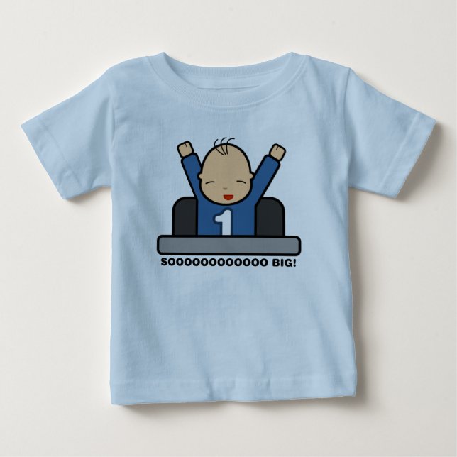Soooo Big! (Junge Version 1) Baby T-shirt (Vorderseite)