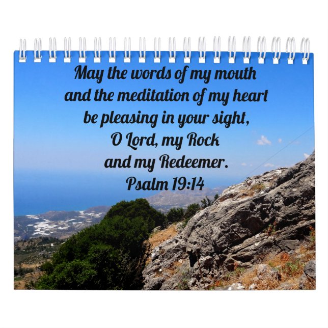 Soothing Bible Verses Custom Christian Kalender (Titelbild)