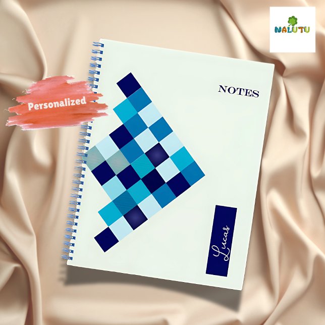 Soothing Blue Harmony - Back to School Notebook Notizbuch (Von Creator hochgeladen)