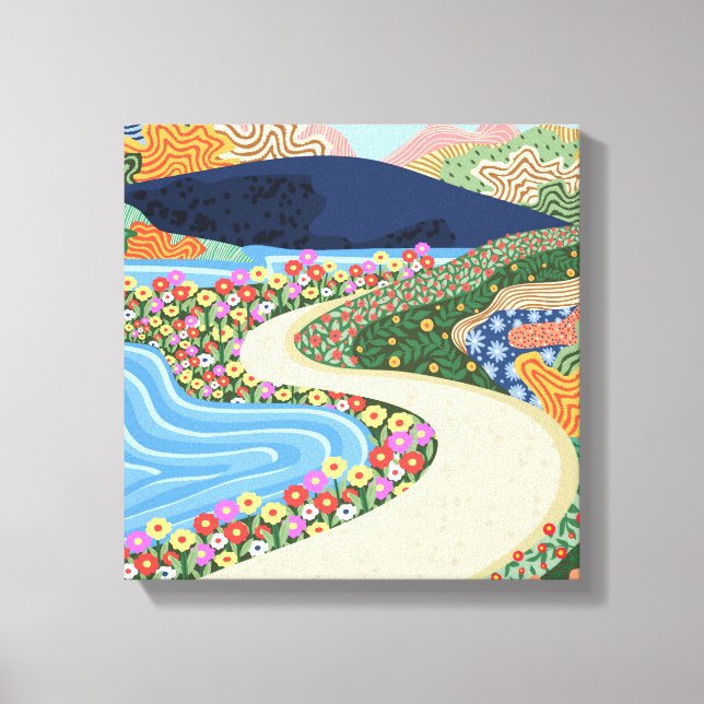 Soothing Horizon Leinwanddruck (Vorderseite)