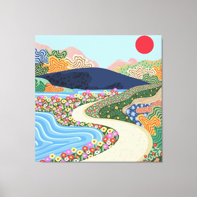 Soothing Horizon Leinwanddruck (Vorderseite)