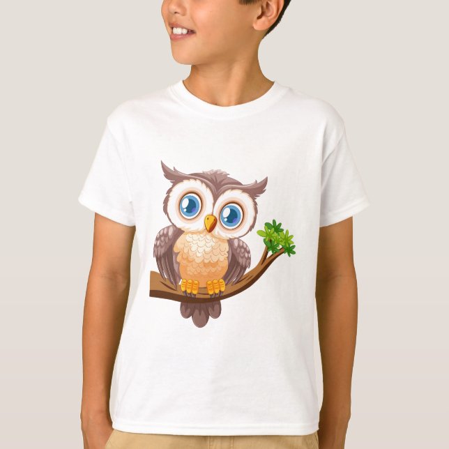 Sooty Owl T-Shirt (Vorderseite)