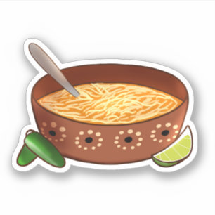 Sopa De Fideo Aufkleber