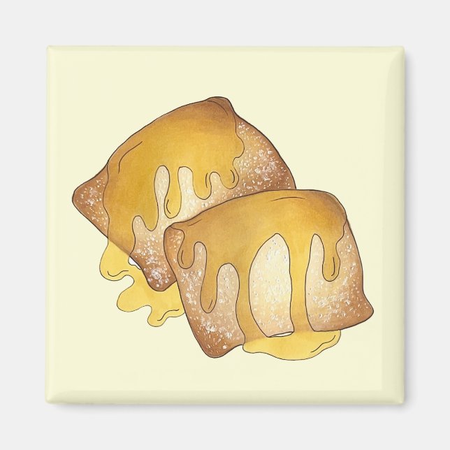 Sopaipilla Sopapilla Cachanga Sopaipa Pastry Magnet (Vorne)