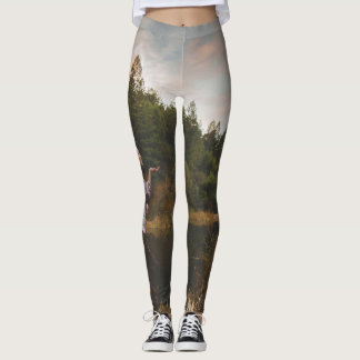Sophia bei Sunset Yoga Leggings