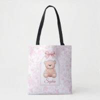 Sophia | Benutzerdefiniertes rosa Teddy-Bär-Kinder