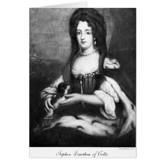 Sophia Dorothea von Celle (Vorne)