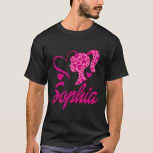 Sophia First Name-D Boy Girl Baby Birth Day T-Shirt