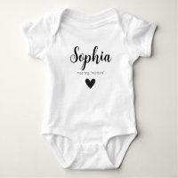 Sophia Name Reveaning Minimal Modern Baby