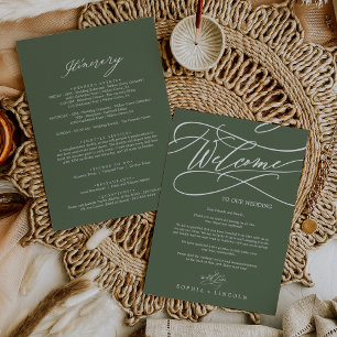 SOPHIA Olive Green Wedding Willkommen und Tour