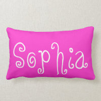 Sophia rosa lumbales personalisiertes Kissen
