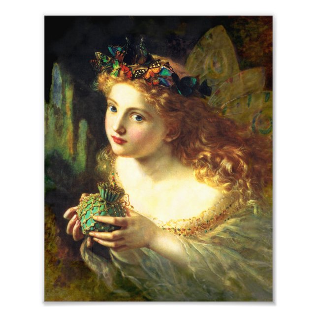 Sophie Anderson Fairy Canvas Print Fotodruck (Vorne)