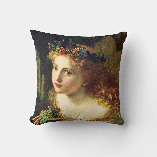 Sophie Anderson Fairy Pillow Kissen (Vorderseite)