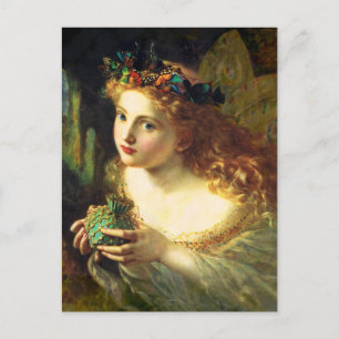 Sophie Anderson Fairy Postcard Postkarte