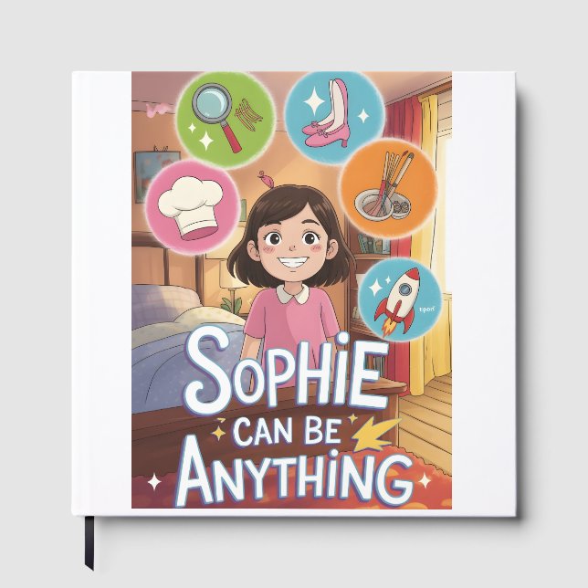 Sophie Can Be Anything Gästebuch (Vorderseite)