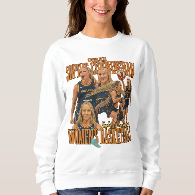 Sophie Cunningham Indiana Fever Basketball Fan Sweatshirt (Vorderseite)