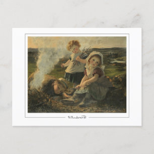 Sophie Gengembre Anderson #4 - Fine Art Postcard Postkarte