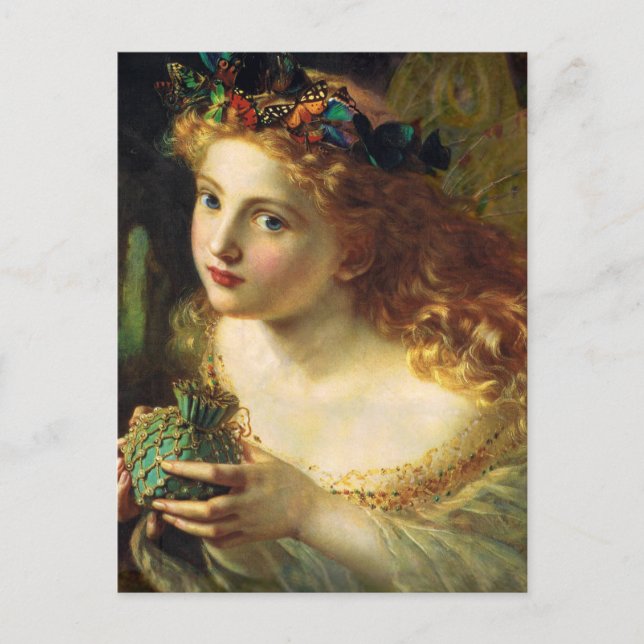 Sophie Gengembre Anderson Fairy Art Postkarte (Vorderseite)