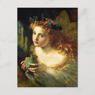 Sophie Gengembre Anderson: Nimm das schöne Gesicht Postkarte