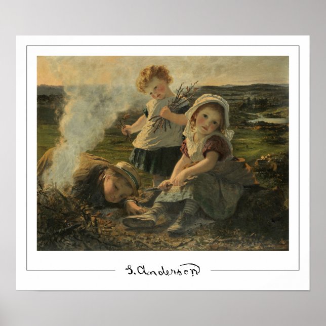 Sophie Gengembre Anderson Zedign Art Poster #4 (Vorne)