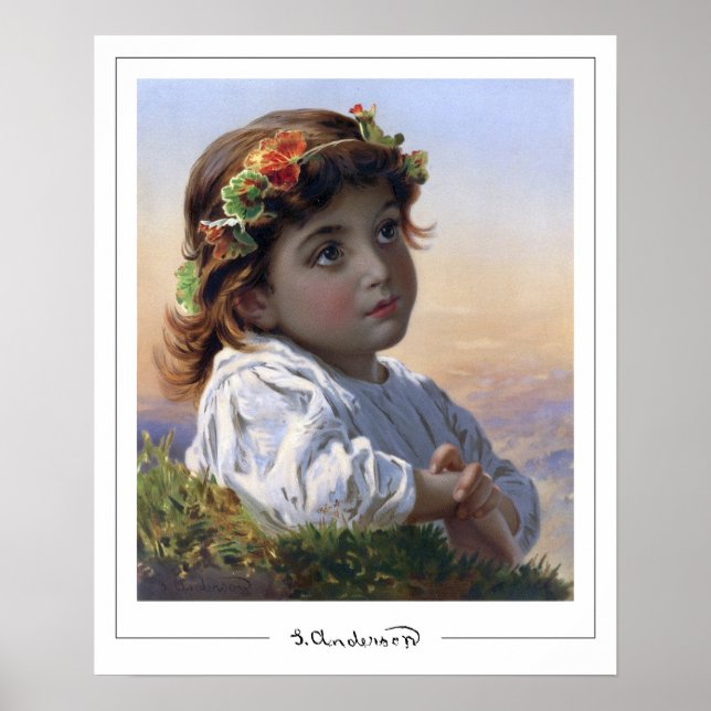 Sophie Gengembre Anderson Zedign Art Poster #6 (Vorne)