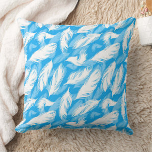 Sophisticated Feather Design Kissen