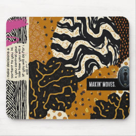 Sophisticated Luxury African Asian Caribbean Mousepad