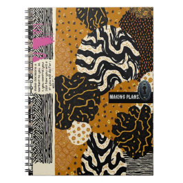 Sophisticated Luxury African Asian Caribbean Notizblock