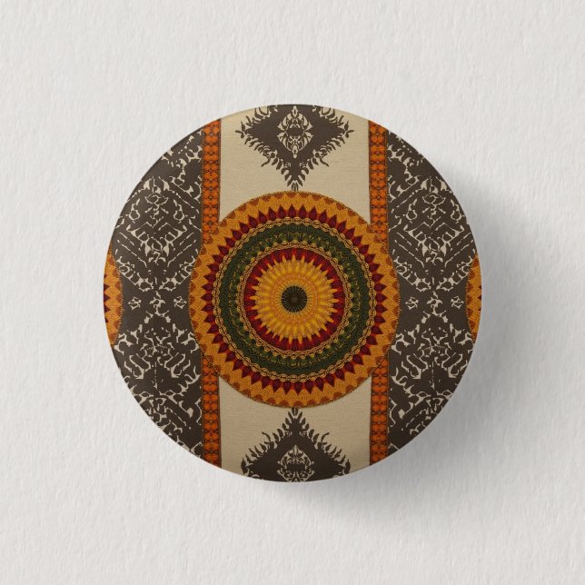 Sophisticated Luxury African Caribbean Asian   Button (Vorderseite)