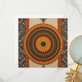 Sophisticated Luxury African Caribbean Asian Dankeskarte