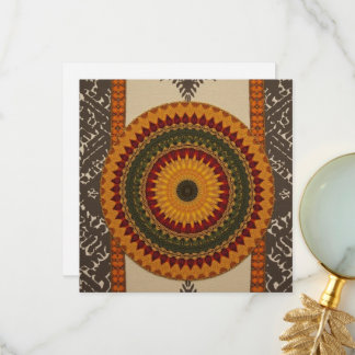 Sophisticated Luxury African Caribbean Asian Dankeskarte