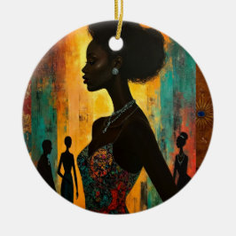 Sophisticated Soul Keramik Ornament