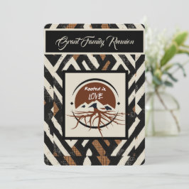 Sophisticated Soulful Family Reunion Einladung