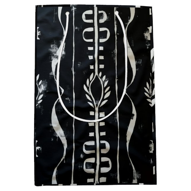 Sophisticated Soulful Holidays Mittlere Geschenktüte (Vorderseite)