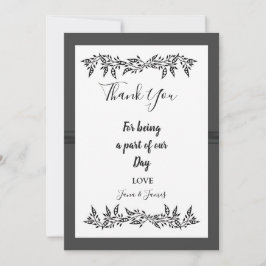 SOPHISTIZIERTER MODERNER Dank Einladung