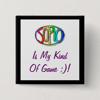 Sopio-Fan-Abzeichen Button