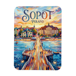 Sopot Polen Magnet
