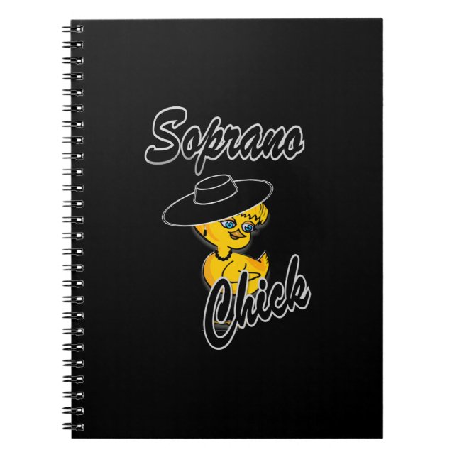 Soprano Chick #4 Notizblock (Vorderseite)