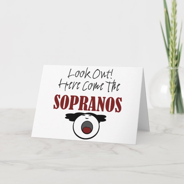 Soprano Karte (Vorderseite)