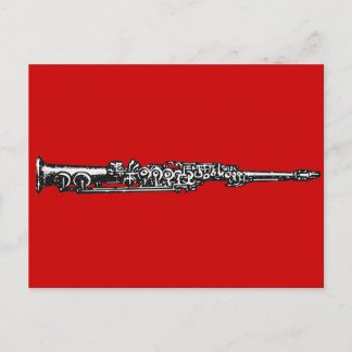 Soprano Sax Postkarte