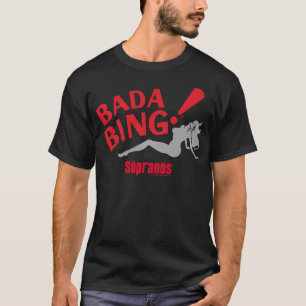 Sopranos Bada Bing Adult T-Shirt