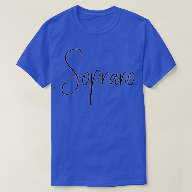 Sopransticker T-Shirt (Design vorne)