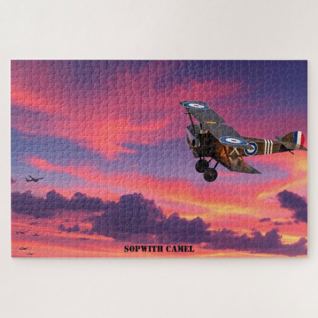 Sopwith Camel: Flüge der History Edition 2 Puzzle (Horizontal)