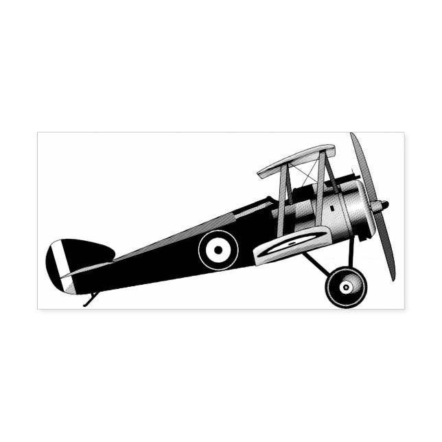 Sopwith Camel Gummistempel (Prägung)