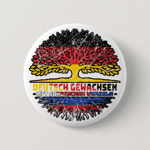 Sorben Sorbisch Deutsch Deutschland Baum Wurzel Button