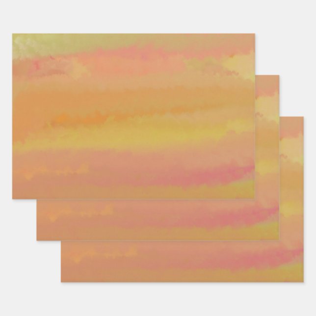 Sorbet Frozen Nachtisch ist meine Lieblingsfarbe Geschenkpapier Set (Set)