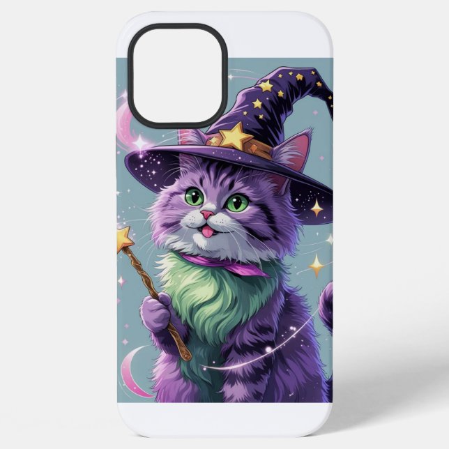 Sorcercat Themed iPhone Hülle (Rückseite)