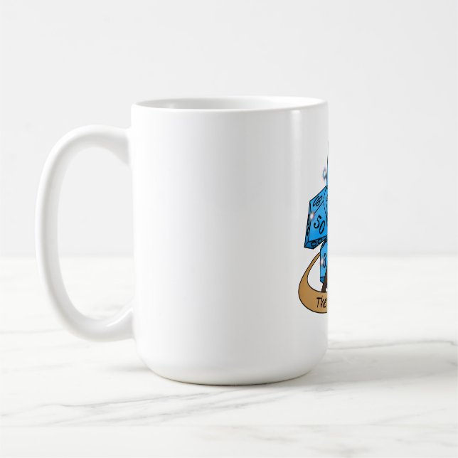 Sorcerer Dice Design Kaffeetasse (Links)