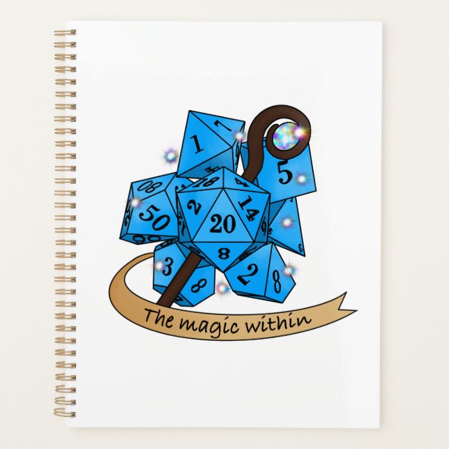 Sorcerer Dice Design Planer (Vorderseite)