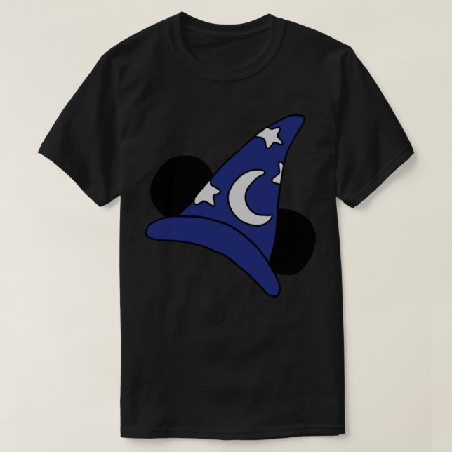 Sorcerer Mickey Ears Essential T - Shirt (Design vorne)
